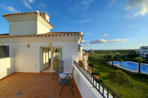 2 bed 1 bath apartment in Hacienda Riquelme Golf Resort (SDH/MGH1776)